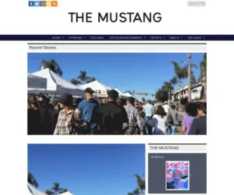Sdamustang.com(The Mustang) Screenshot