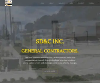 Sdandcinc.com(SD & C) Screenshot