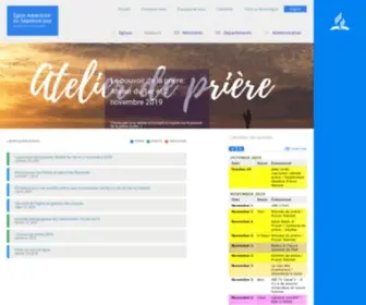 Sdaqc.org(Église Adventiste du septième jour) Screenshot