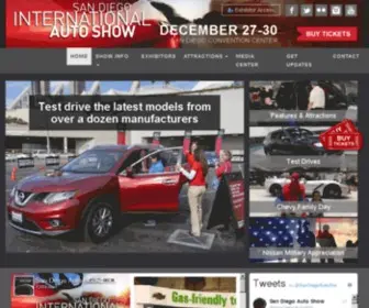 Sdautoshow.com(San Diego Auto Show San Diego Auto Show) Screenshot