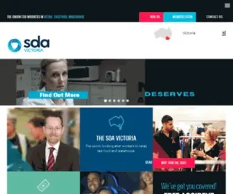 Sdavic.org(SDA Victoria) Screenshot