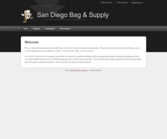 Sdbag.com(San Diego Bag & Supply) Screenshot