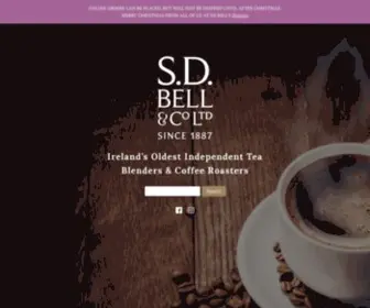 Sdbellsteacoffee.com(S.D) Screenshot