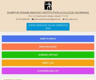 Sdbiadmissionmorning.in(Sdbiadmissionmorning) Screenshot