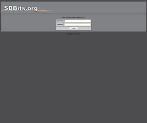 Sdbits.org(Sdbits) Screenshot