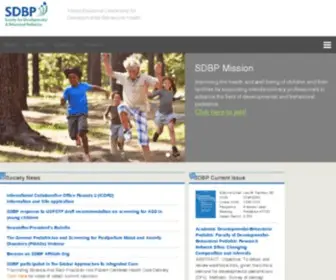 SDBP.org(Interprofessional leadership for developmental) Screenshot