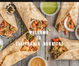 Sdburritos.com(California Burritos) Screenshot