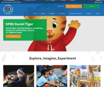 SDCDM.org(San Diego Children's Discovery Museum) Screenshot