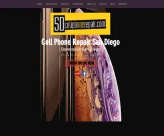 Sdcellphonerepair.com(IPhone Repair I San Diego I SD Cell Phone Repair) Screenshot