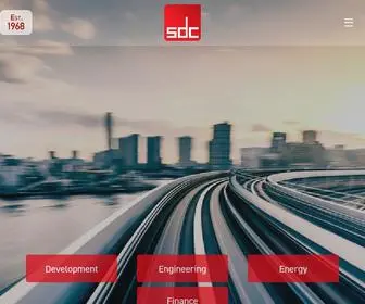 SDCGlobal.com(SDC Global consulting engineering planning building industrial energy) Screenshot