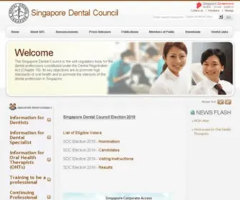 SDC.gov.sg(SDC) Screenshot