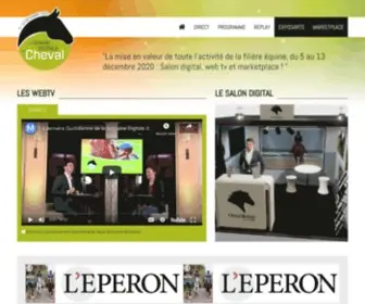 SDcheval.fr(Semaine Digitale du Cheval) Screenshot