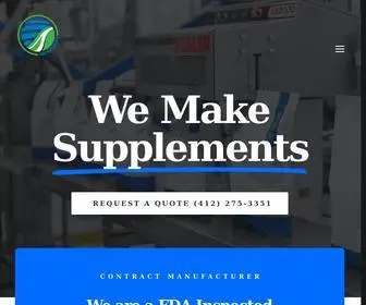 SDcnutrition.com(Innovative Supplement Manufacturer & Custom Formulations) Screenshot