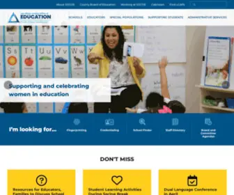 Sdcoe.net(San Diego County Office of Education (SDCOE)) Screenshot