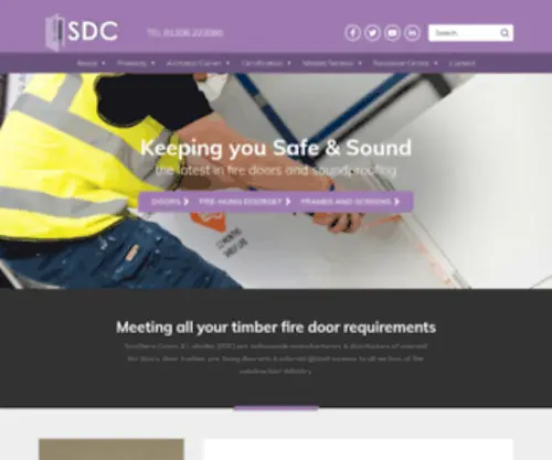 Sdconline.co.uk(Southern Doors & Cubicles) Screenshot