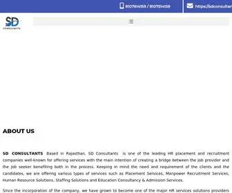 Sdconsultants.co.in(Default page) Screenshot