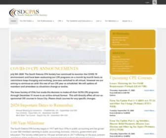 SDcpa.org(SDcpa) Screenshot