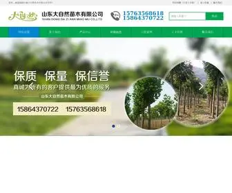 SDDZRMM.cn(山东大自然苗木有限公司) Screenshot