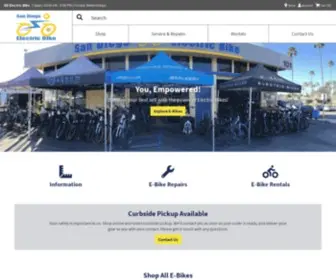 Sdebike.com(San Diego Electric Bike) Screenshot