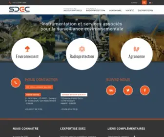 Sdec-France.com(SDEC France) Screenshot