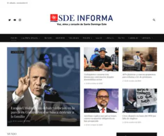 Sdeinforma.com(SDE Informa) Screenshot