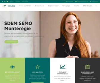 Sdem-Semo.org(Service de formation) Screenshot