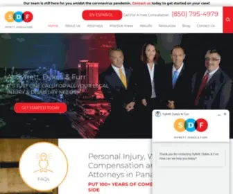 SDF-Law.com(Experienced Attorneys in Panama City) Screenshot