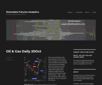 Sdfanalytics.com(Historical Data Mining & Visualization) Screenshot