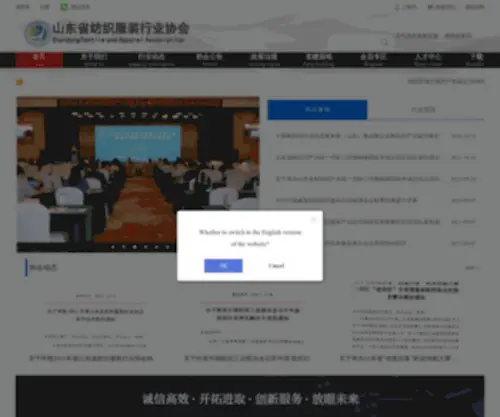 SDFX.cn(山东省服装行业信息公共平台) Screenshot