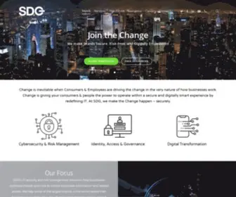 SDGC.com(SDG Corporation) Screenshot