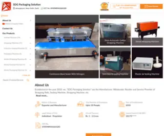 SDgpackaging.in(SDG Packaging Solution) Screenshot