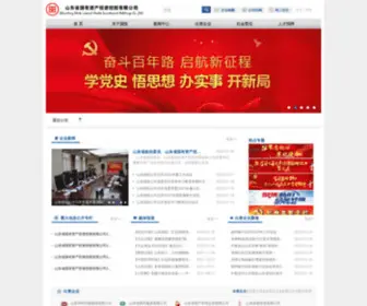 SDGZKG.com(山东省国有资产投资控股有限公司网站) Screenshot