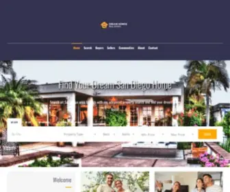 Sdhomequest.com(Metro and North Coastal San Diego Real Estate) Screenshot