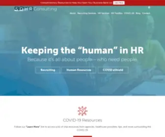 SDHrconsulting.com(Human Resources & Recruiting) Screenshot