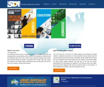 Sdi.com.my(Sarawak Development Institute) Screenshot