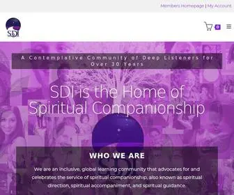 Sdicompanions.org(Spiritual Direction) Screenshot