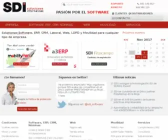 Sdi.es(Soluciones informáticas inteligentes para tu negocio) Screenshot