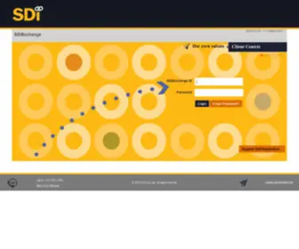 Sdiexchange.com(ZEUS ZEUS) Screenshot