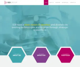 Sdigroup.com(SDI Group) Screenshot