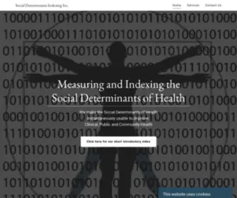 Sdindexing.com(Social Determinants Indexing Inc) Screenshot