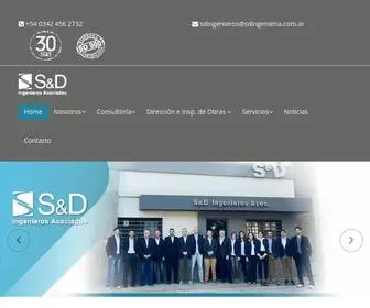 Sdingenieria.com.ar(Ingenieros Asociados) Screenshot