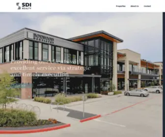 Sdirealty.com(SDI Realty Advisors) Screenshot