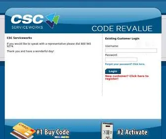 Sdirevalue.com(CVA Code Revalue) Screenshot