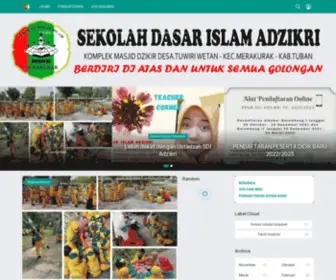 Sdislamadzikri.com(SD ISLAM ADZIKRI) Screenshot