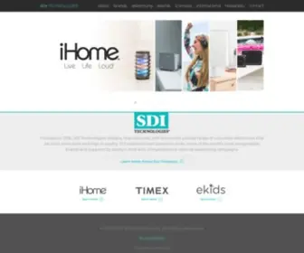 Sditechnologies.com(SDI Technologies) Screenshot