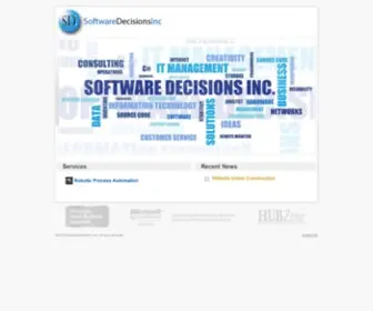 Sditx.com(Software Decisions) Screenshot