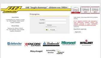 SDL.lt(B2B prisijungimas) Screenshot