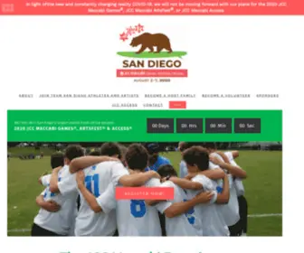 Sdmaccabi2020.org(Stay Classy San Diego) Screenshot