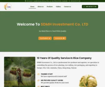 SDmhinvestment.com(SDMH Investment Co Ltd) Screenshot