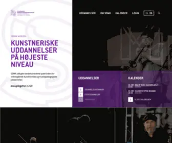 SDMK.dk(Syddansk Musikkonservatorium) Screenshot